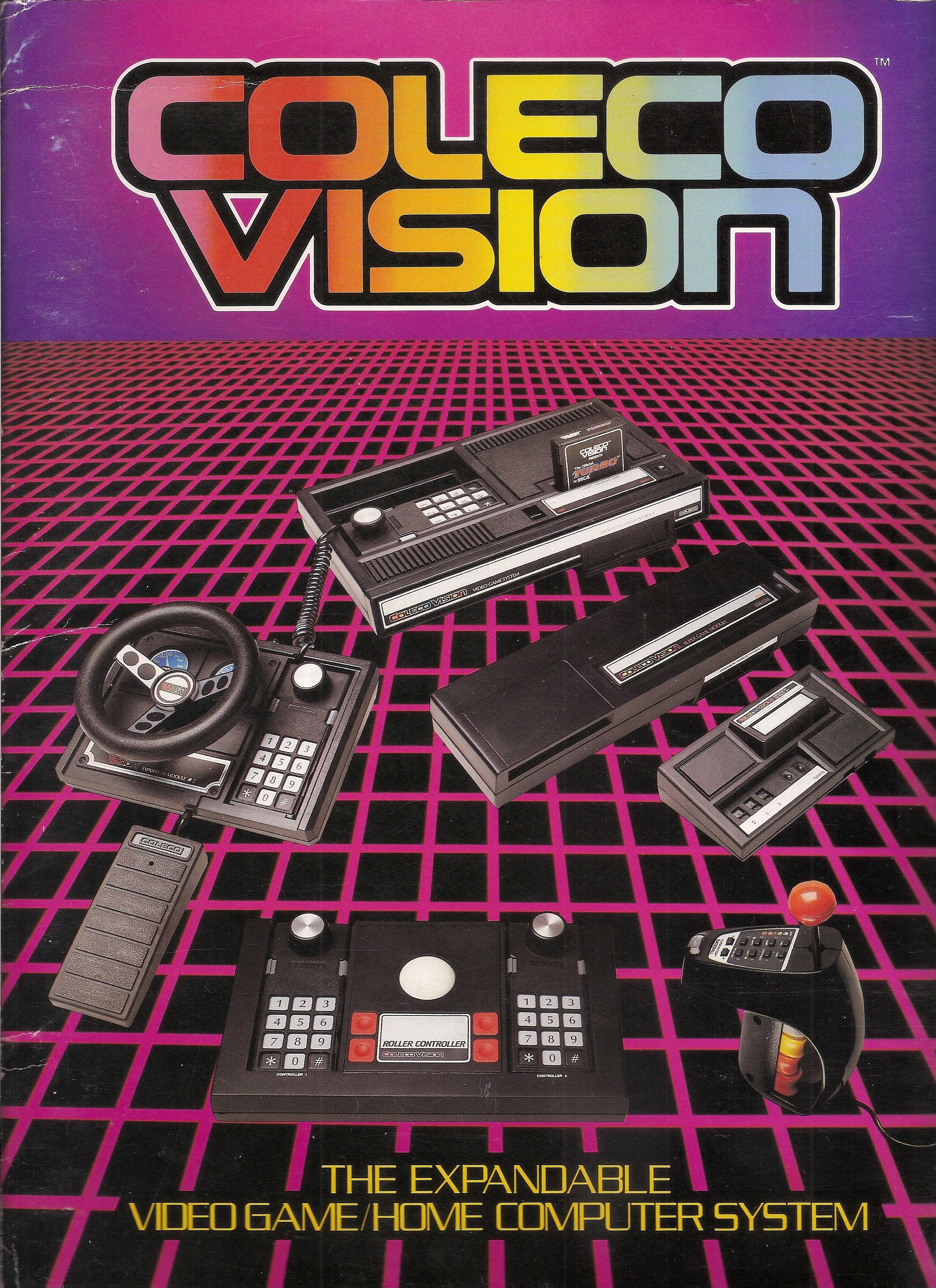 1983 ColecoVision Press Kit - official dealer catalog and promotional materials